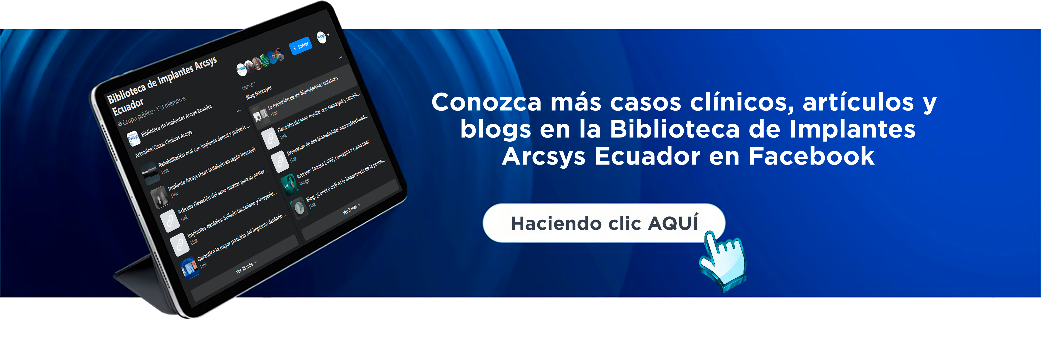Biblioteca de Implantes Arcsys Ecuador